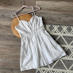 Abercrombie & Fitch White Sun Dress